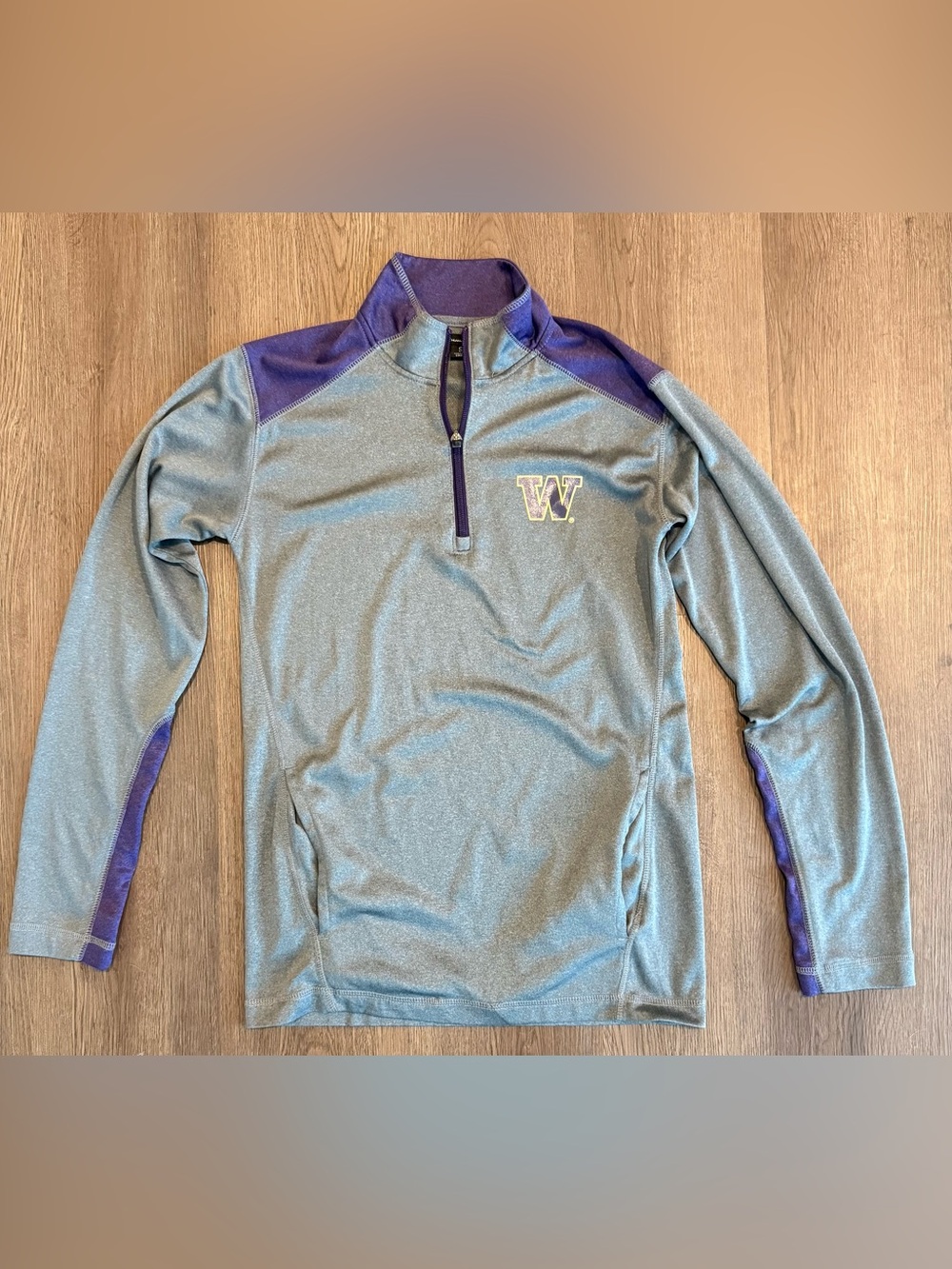 Women’s University of Washington Quarter-Zip Huskies Go Dawgs